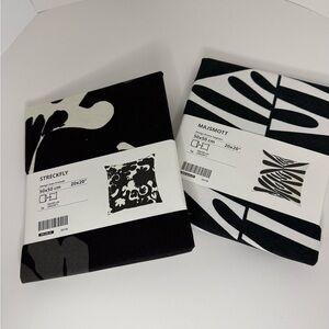 Black and White IKEA Pillow Cover